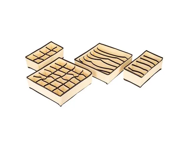 Kit 4 Colmeias Organizadoras de Gaveta Gadnic Com Divisórias