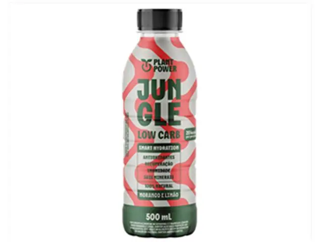 Suplemento Alimentar Três Corações Jungle Low Morango e Limão 500ml