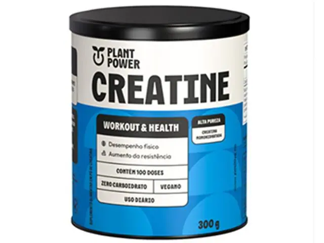 Suplemento Alimentar Três Corações Power Creatine Monohidratada 300g