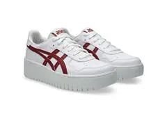 Tênis Asics Japan S Pf White/Brisket Red Fem - 0