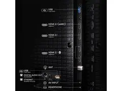 Smart TV 4K Hisense QLED 100 Polegadas Modo Jogo Pro 144Hz e Wi-Fi - 2