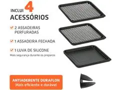 Air Fryer Afon-12l-ri Mondial Vermelho 220V - 2