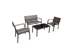 Conjunto Terraço Relax Com 4 Pecas Cinza - 7