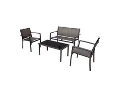 Conjunto Terraço Relax Com 4 Pecas Cinza - 8