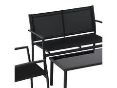 Conjunto Terraço Relax Com 4 Pecas Preto - 6