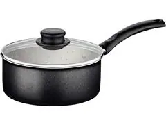 Jogo de Panelas Tramontina Turim em Alumínio Antiaderente Preto 10 Pçs - 3