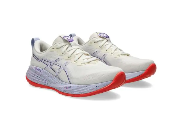 Tênis Asics Gel-Cumulus 27 Tokyo Cream/Edo Purple Fem Tam 36