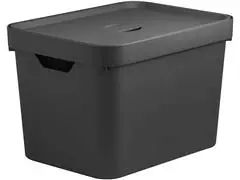 Caixa Organizadora Cube M 18L Com Tampa