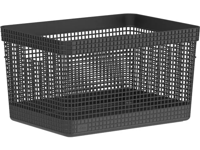 Cesto Grid 20 L Preto Fechado