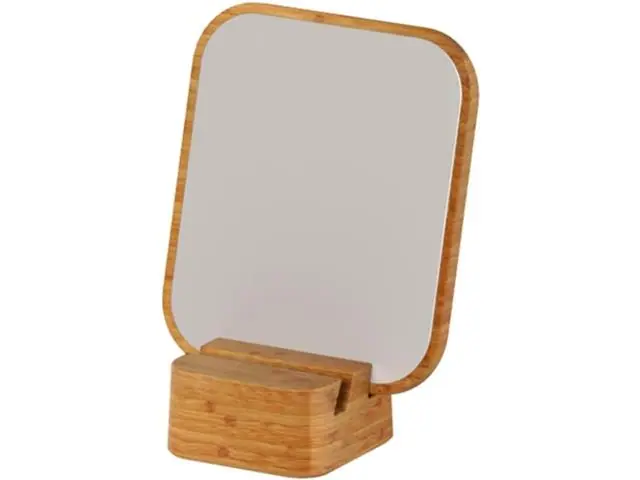 Espelho De Bancada  Bambu