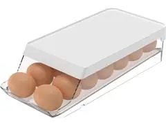 Organizador De Ovos Roll Clear Fresh 14 Unid.
