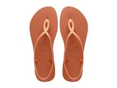 Chinelo Havaianas Luna Laranja Cerrado - 0