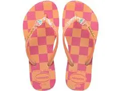 Chinelo Havaianas K Sl Glitter Ii Pessego - 0