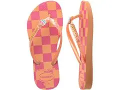 Chinelo Havaianas K Sl Glitter Ii Pessego - 5