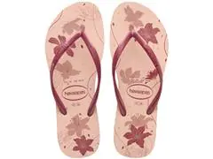 Chinelo Havaianas Slim Organic Rosa/Rose Gold - 0