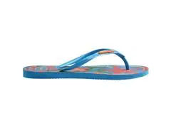 Chinelo Havaianas Slim Tropical Turquesa - 5