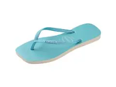 Chinelo Havaianas S Sqr Gtr Neon Bege Palha/Azul - 2