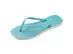 Chinelo Havaianas S Sqr Gtr Neon Bege Palha/Azul - 2