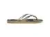 Chinelo Havaianas Top Warner Clas Buttercream/Branco - 3