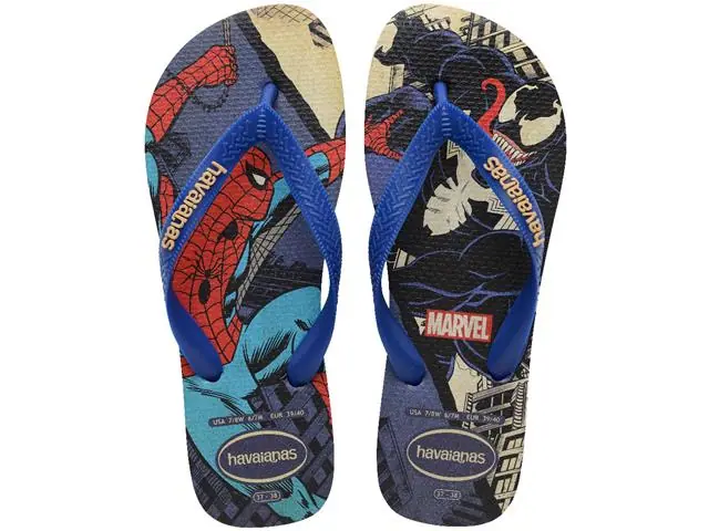 Chinelo Havaianas Top Marvel Clas Azul Naval