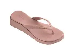Chinelo Havaianas High Platform Fc Rosa Crocus - 1