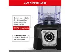 Liquidificador Arno Power Max 2200W Limpa Fácil- 110V - 2
