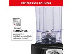 Liquidificador Arno Power Max 2200W Limpa Fácil- 110V - 5