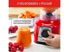 Liquidificador Arno Power Mix Essential 700W Vermelho - 220V - 4