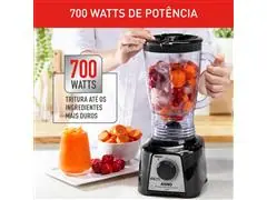 Liquidificador Arno Power Mix Essential 700W Preto - 220V - 2