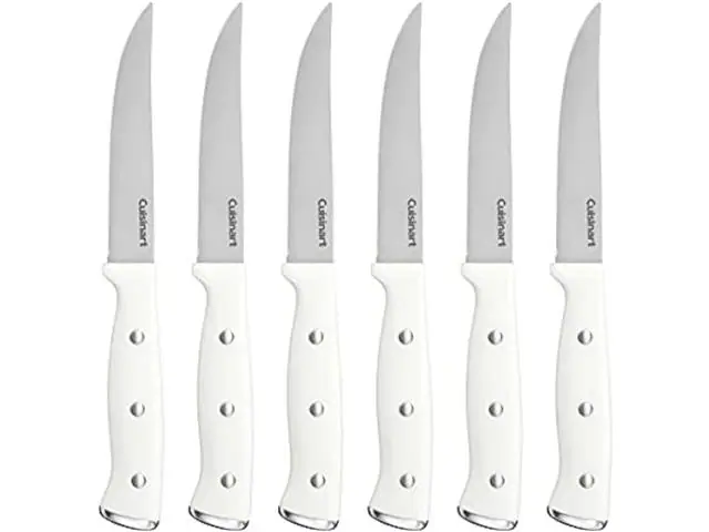 Conj. Facas Churrasco 6pc Cuisinart Cabo Branco Triple