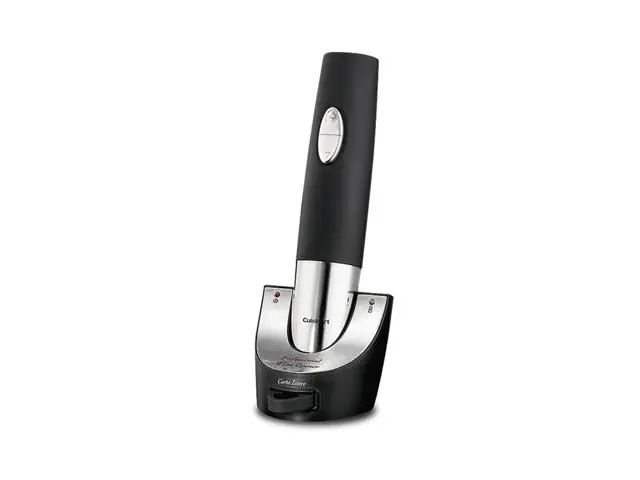 Saca-rolhas Recarregável Preto Cuisinart Bivolt