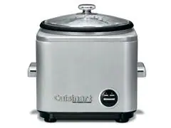 Panela Elétrica Arroz e Grãos Vapor Inox Cuisinart