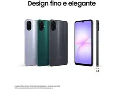 Smartphone Samsung Galaxy A07 4G SM-A075M/DS 256GB 8GB RAM Preto - 6