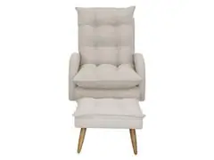 Poltrona De Amamentação Clarice Giro Balanço Bebê Completo - 2