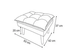 Poltrona De Amamentação Clarice Giro Balanço Bebê Completo - 4