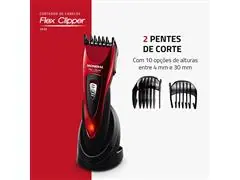 Cortador de Cabelos Mondial CR-04 Flex Clipper Bivolt - 1