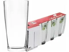 Combo Essencial Tramontina: Talheres Leme Vermelho + Copos Long Drink  - 1