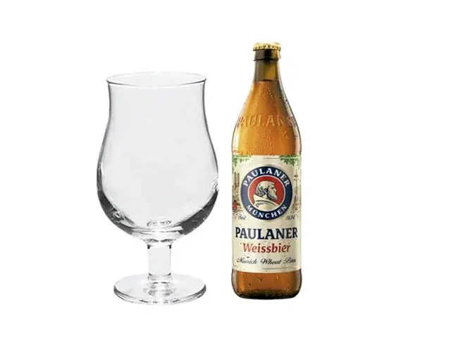 Combo Essencial Paulaner: Weissbier 500ml + Taça Cerveja Crisal