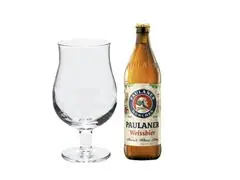 Combo Essencial Paulaner: Weissbier 500ml + Taça Cerveja Crisal - 0