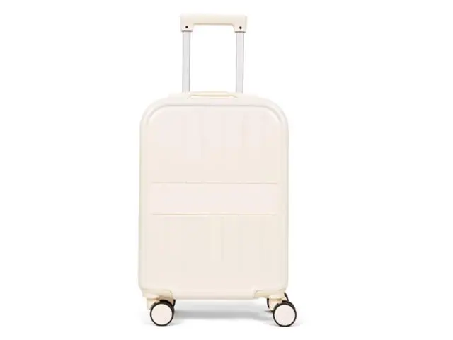 Mala Bordo De Rodinha Bb Branca/Off White Mn