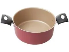 Jogo de Panelas Tramontina Turim Antiaderente Vermelho 8 pçs C/Pressão - 4