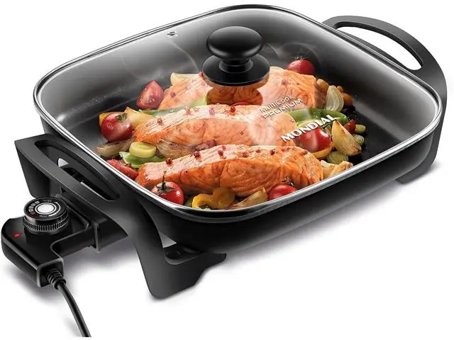 Panela Elétrica Multicook Premium Mondial Preto 1200W 110V PE-49