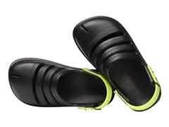 Sándalias Havaianas Kids Clog Preto/Verde Limao Tam 27-28 - 3