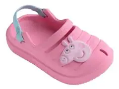 Sándalias Havaianas Baby Clog Peppa Pig Pink Lemonade Tam 25-26 - 2