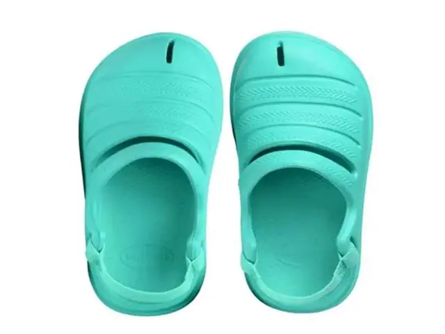 Sándalias Havaianas Baby Clog Verde Virtual Tam 23-24