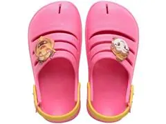 Sándalias Havaianas Kids Clog Princesas Ciber Pink Tam 27-28