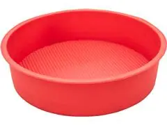 Forma para Bolo Mundiart Red Redonda Vermelha - 0