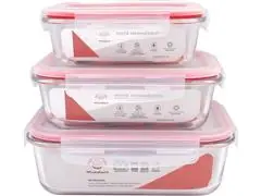 Pote Hermético Mundiart em Vidro 640ml - 2