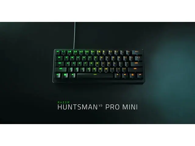 Razer Huntsman V3 Pro Mini 60% Analog Optical Keyboard NASA