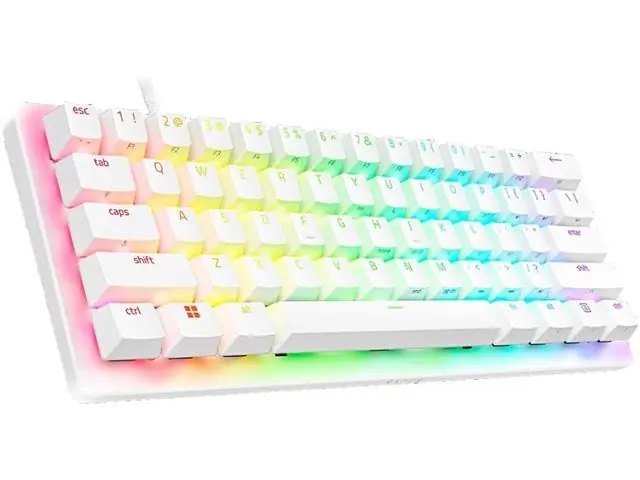Teclado Razer Huntsman V3 Pro Mini 60% Analógico Branco
